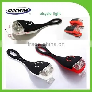Prmotional Silicon Rubber Metarial 2 LED Bike Light,bicycle Light thumbnail-1