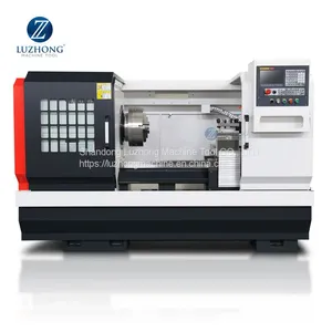 CAK6160V High Precision Horizontal Metal Automatic Turning CNC Lathe Machine thumbnail-1