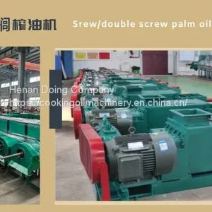 Factory Direct Sale Double Screw Palm Oil Press Machine thumbnail-1