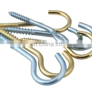 Hook Type Screw Open Eye Hook Wood Self Tapping Screw thumbnail-5
