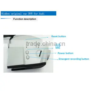 Original Hidden Car Dvr for Audi thumbnail-4