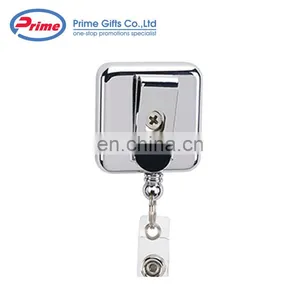 Inspired Metal Retractable Badge Reel With Slip Clip Backing thumbnail-4