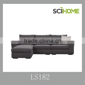 Home Design Fabric Corner l Shaped Chaise-longue thumbnail-3