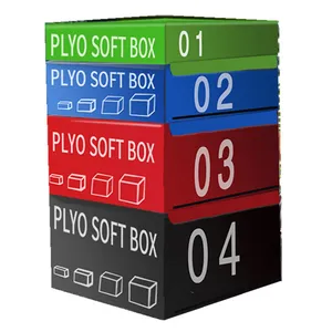 CM-818 Plyo Soft Box Commercial Exercise Equipment thumbnail-1