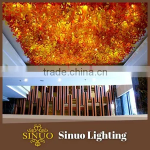 Lobby Elegant Decoration Modern Crystal Chandelier Ceiling Light thumbnail-1