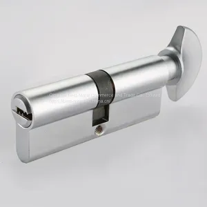 Fan Thumbturn Single Open Euro Profile Brass Lock Cylinder thumbnail-2