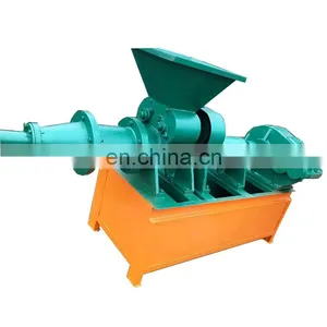China Charcoal Coal Power Dust Roller Press Coal Screw Briquette Extruder Machine thumbnail-2