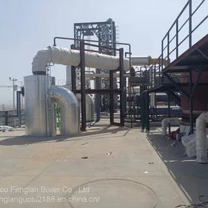 Large Tonnage Circulating Fluidized Bed Hot Water Boiler, Shx29-1.25/130/70-AII Can Use All Kinds of Fuel Circulating Fluidized Bed Hot Water Boiler thumbnail-2