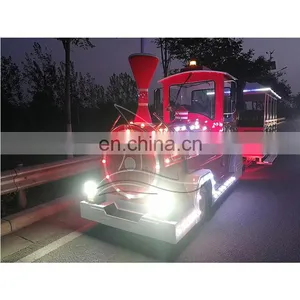 Commercial Electric Sightseeing Trackless Train Rides for Sale thumbnail-5