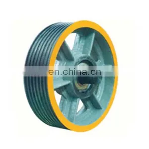 Elevator High Quality Cast Iron and Nylon Deflector Sheave thumbnail-4