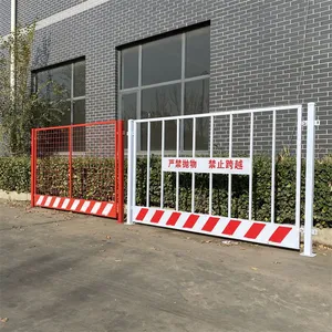Hot Sell Foundation Pit Fence Construction Site Edge Protection Warning Fence thumbnail-4