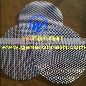 Micro Expanded Metal Mesh Filter ,aperture :1x2mm,2x3mm ,aluminium,stainless Steel ,titanium thumbnail-2