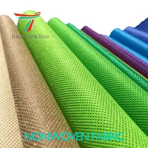 Polypropylene Non-woven Fabric Material Rolls Nonwoven Fabric Rolls for Bag Production Non Woven Jumbo Roll thumbnail-2