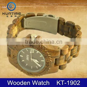 2015 Wholesale Import Wood Watch Vogue Wrist Wood Watch thumbnail-4