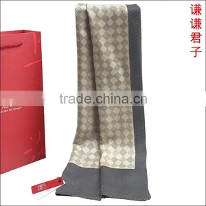 Indian Men Long Scarf Silk Scarf thumbnail-5