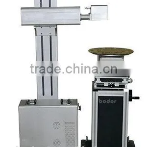 Automatic Turntable Fiber Laser Marking Machine For Metal or Non-metal thumbnail-2