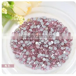 Strong Glue Flat Back Gray Rhinestone for Newest Heat Transfer Motif,hot Fix Crystal ab for T-skirt Design thumbnail-6