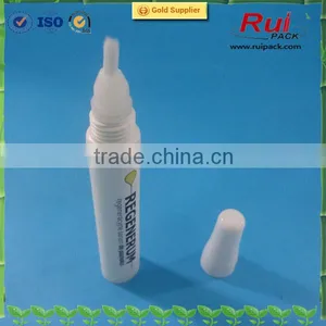 5ml Plastic Tube With Matt Finishing, PE Tube With Brush Cap thumbnail-1
