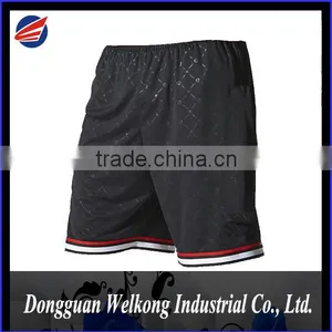 HIGH QUALITY SPORTSWEAR MEN BIRD EYES POLYESTER BASKETBALL SHORTS thumbnail-1