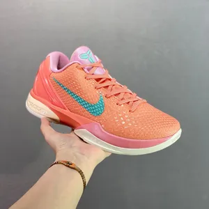 NK Zoom Kobe 6 Protro Kobe 6th GenerationZoom Turbo Air Cushion Rear Palm EVA Cushioning Running Shoes Basketball Sports Men's and Women's Shoes thumbnail-2