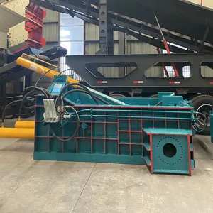 High Compression Ratio Horizontal Hydraulic Scrap Metal Baler Stainless Steel Waste Recycling Machine for Aluminum Alloy Iron thumbnail-4