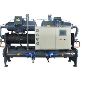 CKG-160W Industrial Water Cooled Screw Chiller for Chemical Industry thumbnail-1