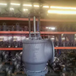Chengzhi F7350 Japanese Standard 10k Cast Steel Dn350~800 Flange Right Angle/angle Type Globe Valve With Stainless Steel Internals thumbnail-3