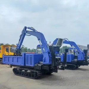 Factory of Metal Caterpillar Truck-Mounted Excavator With Different Capacity thumbnail-5