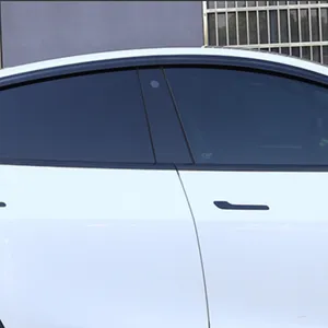 Weatherproof Window Visor for Tesla Model Y & Juniper - Easy Snap-On Installation thumbnail-4