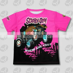 Custom Dry Fit 100 Polyester Sublimation t Shirt thumbnail-1