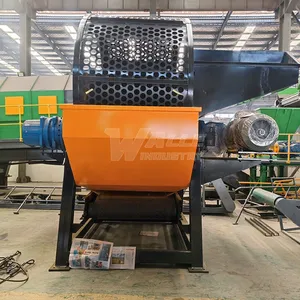 Hydraulic Feeding Waste Tire Crusher Scrap Whole Tire Direct Feeding Shredding Machinery thumbnail-5