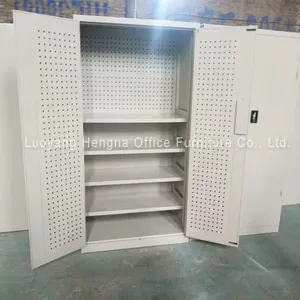 5S Workshop Tool Cabinet for Vocational Training Centers — Lockable Steel Floor Cabinet 1800mm thumbnail-3