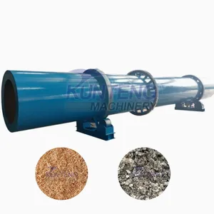 Chemical Rotary Chicken Manure Sludge Metal Powder Phosphate Fertilizer Dryer Drum Dryer EPC thumbnail-1