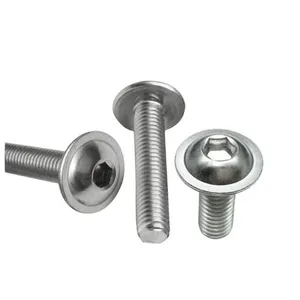 M3-M20 ISO 7380 Stainless Steel Hex Socket Button Head Screws Pan Head Screw thumbnail-5