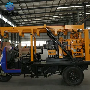 200m Light-duty Vehicle-mounted Full Hydraulic Drill Rig, Suitable for Water Well and Geological Core Drilling, Rock and Soil Drilling Machine thumbnail-5