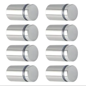 SS316 Stainless Steel Standoff Heavy Duty 38mm Diameter Solid Type Satin Finish for Glass Wall thumbnail-2
