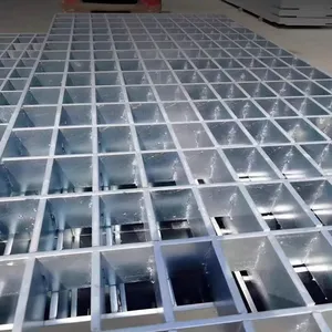 Verzinkte Stahl-Schlitzablaufabdeckung-Trittrostung für Solarpanel-Anwendungen thumbnail-4
