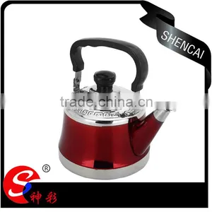 Cheap Stainless Steel Tea Pot/ Colored Whistling Kettle/ Pour Over Kettle thumbnail-2