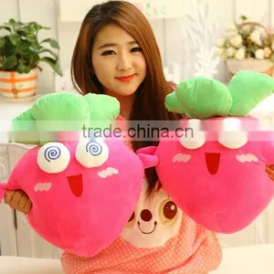 2016 Wholesale Latest Vegetable Shape Pillow Vegetable Fruit Shape Pillow Toys thumbnail-2