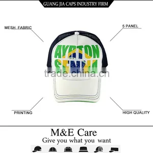 New Mesh Custom Logo 5 Panel Trucker Hat for Sale thumbnail-1