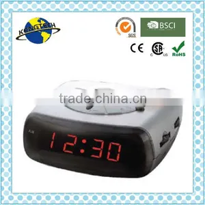 Factory Direct Supply PLL Night Light Larm Clock Radio thumbnail-1