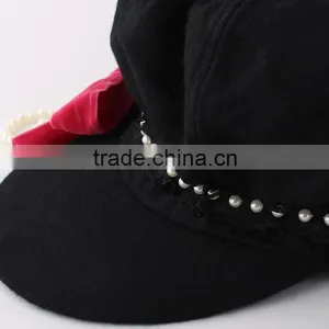 Ins 2015 New Products Kids Hats Casquette Hats Autumn and Winter Girls Hats With Pear thumbnail-5