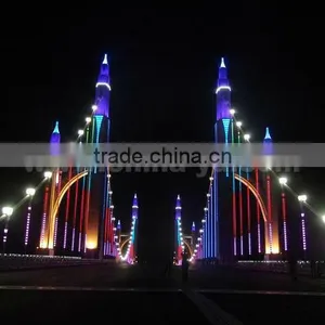 Successful Outdoor Bridge RGB LED Light Project thumbnail-3