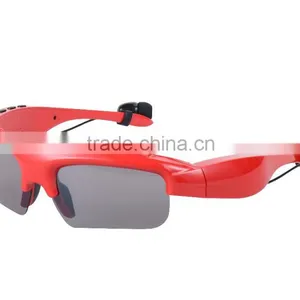 High Quality Updated Stereo Bluetooth 4.1 Sunglasses Bluetooth Headset Bluetooth Earphone thumbnail-4