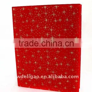 Art Paper Wrapping Ring Binder Desktop File Folder for Office Stationery Cardboard A4 or FC Size thumbnail-1