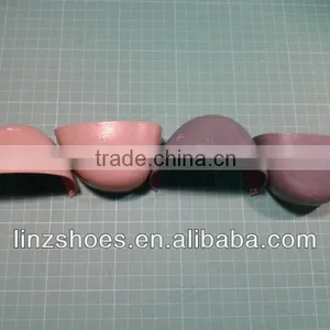 EN12568 Stainless Steel Toe Cap for Safety Shoes With Rubber Strip thumbnail-1