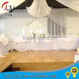 Romantic Outdoor Wedding Backdrop Design thumbnail-1