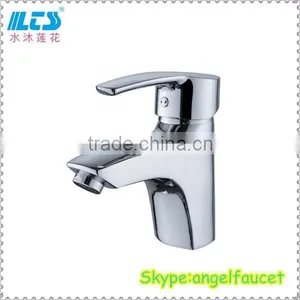 Single Hole Polished Brass Basin Faucet China Faucet Factory thumbnail-1