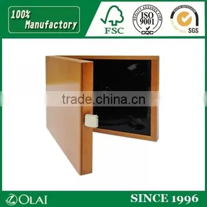 Yellow Lacquer Ligneous Box For CD Player thumbnail-1