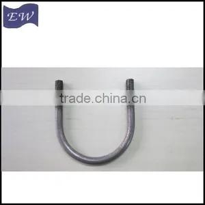 Low Carbon Steel U Bolt, With m6 Thread, Zinc Finish thumbnail-1